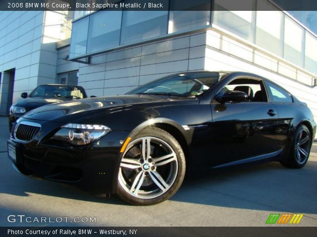 2008 BMW M6 Coupe in Black Sapphire Metallic