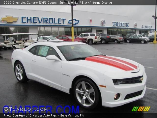 2010 Chevrolet Camaro SS/RS Coupe in Summit White