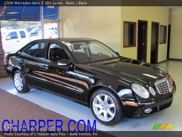 2008 Mercedes-Benz E 350 Sedan in Black