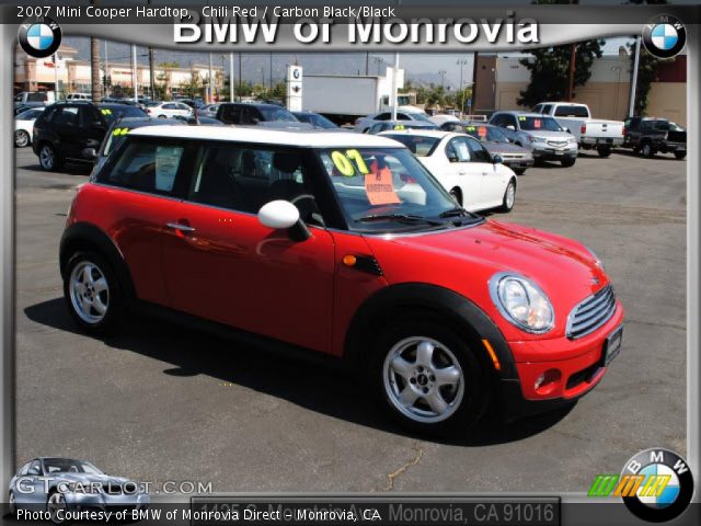 2007 Mini Cooper Hardtop in Chili Red