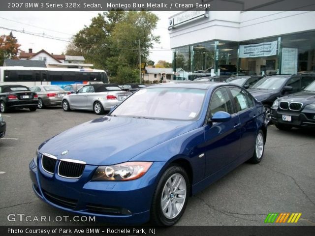 2007 BMW 3 Series 328xi Sedan in Montego Blue Metallic