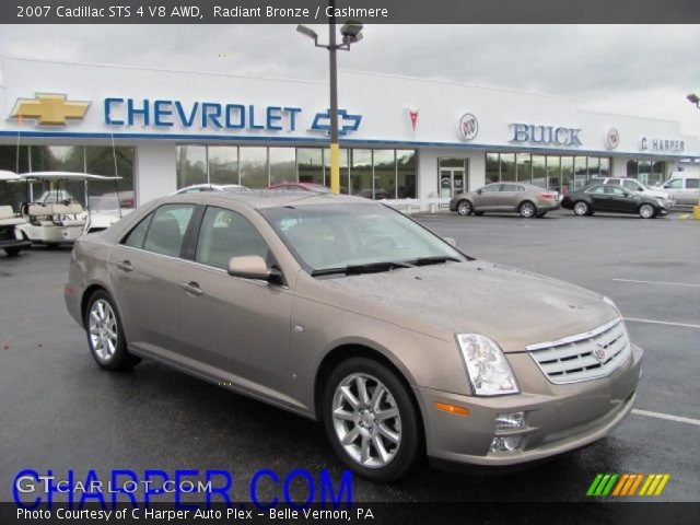 2007 Cadillac STS 4 V8 AWD in Radiant Bronze
