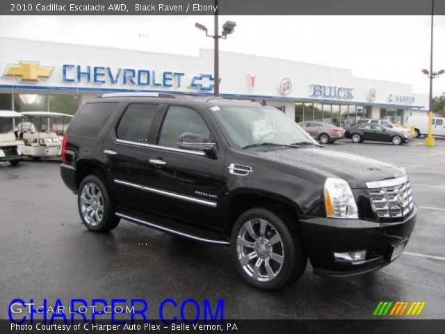 2010 Cadillac Escalade AWD in Black Raven
