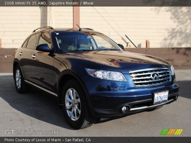 2008 Infiniti FX 35 AWD in Sapphire Metallic