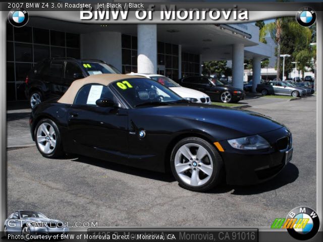 2007 BMW Z4 3.0i Roadster in Jet Black