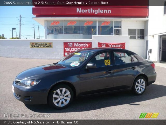 2009 Subaru Impreza 2.5i Sedan in Dark Gray Metallic