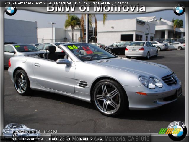 2006 Mercedes-Benz SL 500 Roadster in Iridium Silver Metallic