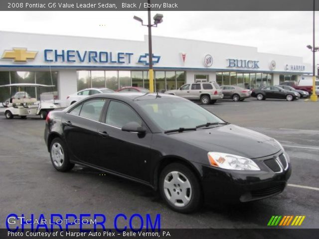 2008 Pontiac G6 Value Leader Sedan in Black