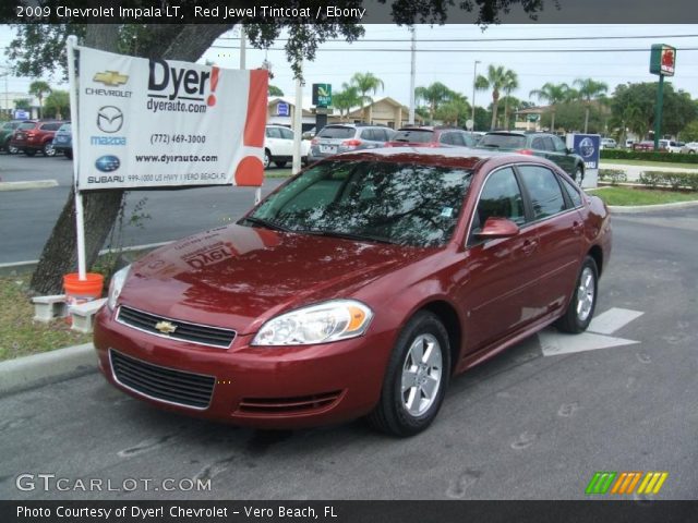 2009 Chevrolet Impala LT in Red Jewel Tintcoat