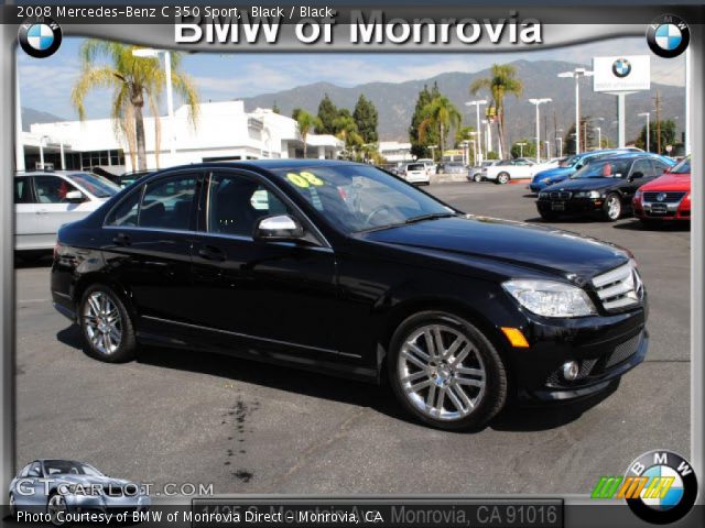 2008 Mercedes-Benz C 350 Sport in Black
