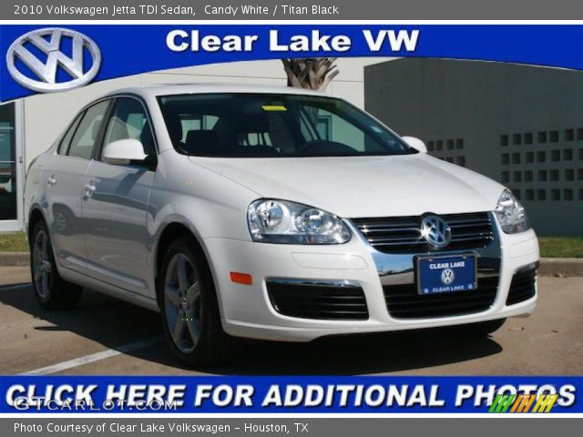 2010 Volkswagen Jetta TDI Sedan in Candy White