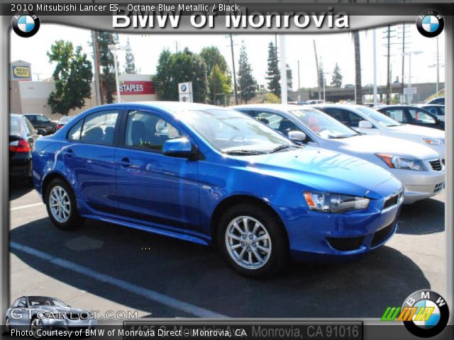 2010 Mitsubishi Lancer ES in Octane Blue Metallic