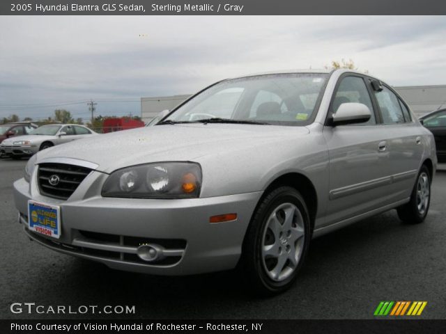 2005 Hyundai Elantra GLS Sedan in Sterling Metallic