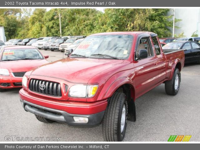 2002 Toyota Tacoma Xtracab 4x4 in Impulse Red Pearl