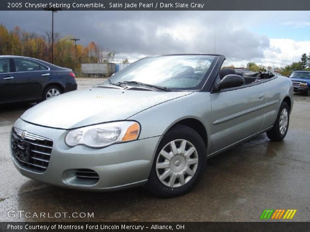 2005 Chrysler Sebring Convertible in Satin Jade Pearl