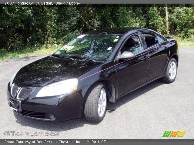 2007 Pontiac G6 V6 Sedan in Black