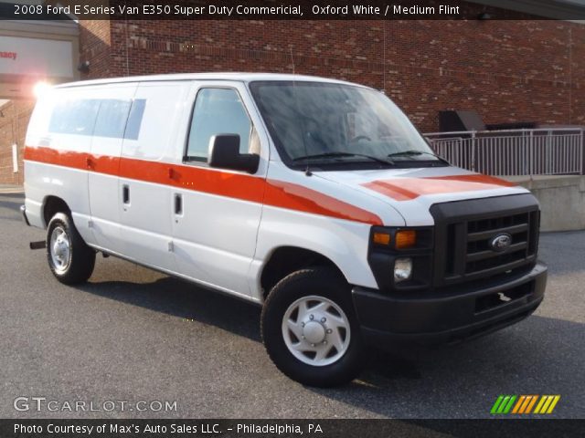 2008 Ford E Series Van E350 Super Duty Commericial in Oxford White