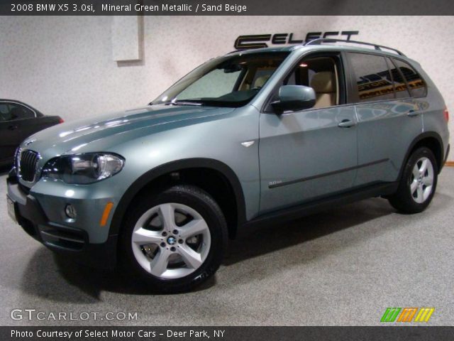 2008 BMW X5 3.0si in Mineral Green Metallic