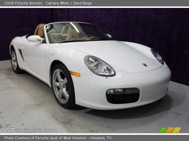 2008 Porsche Boxster  in Carrara White