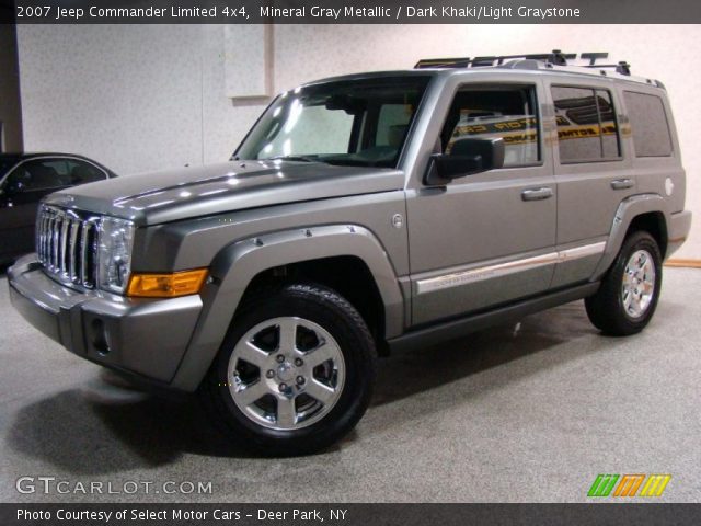 2007 Jeep Commander Limited 4x4 in Mineral Gray Metallic