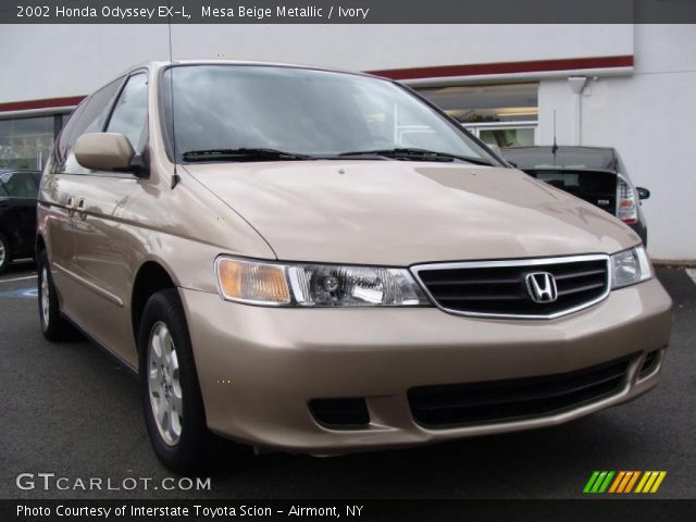 2002 Honda Odyssey EX-L in Mesa Beige Metallic