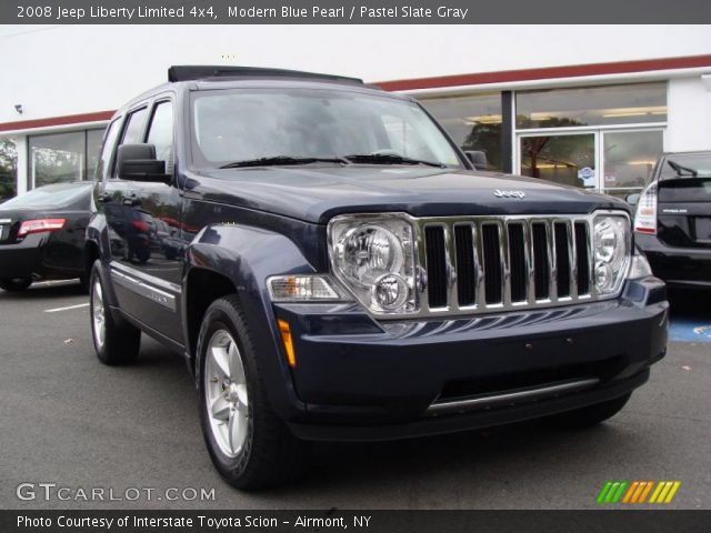 2008 Jeep Liberty Limited 4x4 in Modern Blue Pearl