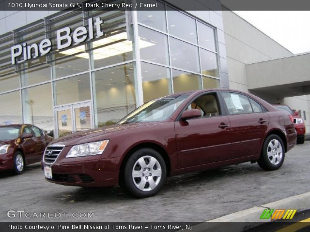 2010 Hyundai Sonata GLS in Dark Cherry Red