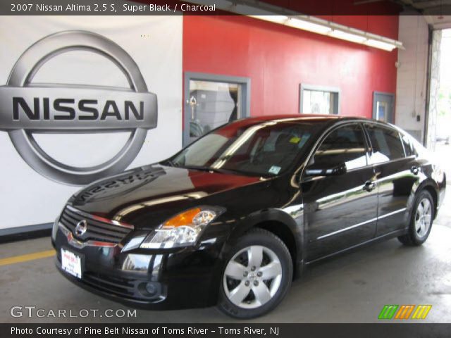 2007 Nissan Altima 2.5 S in Super Black