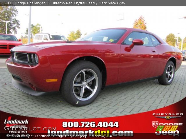 2010 Dodge Challenger SE in Inferno Red Crystal Pearl