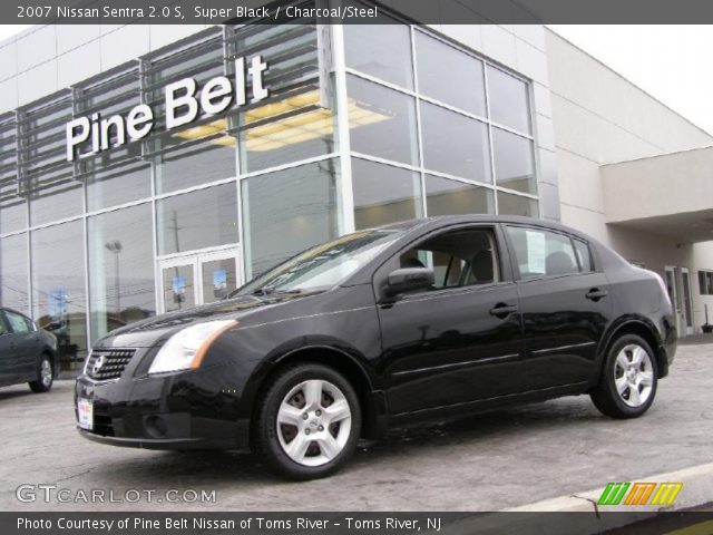 2007 Nissan Sentra 2.0 S in Super Black