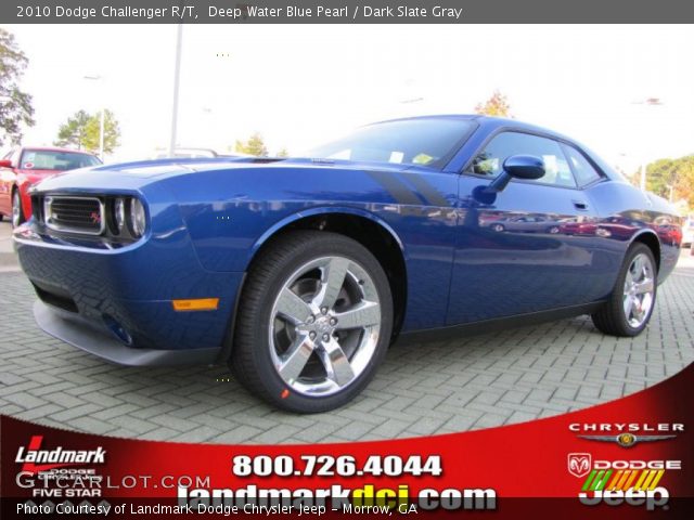 2010 Dodge Challenger R/T in Deep Water Blue Pearl