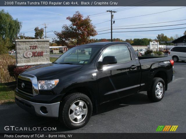 2008 Toyota Tundra TRD Regular Cab 4x4 in Black