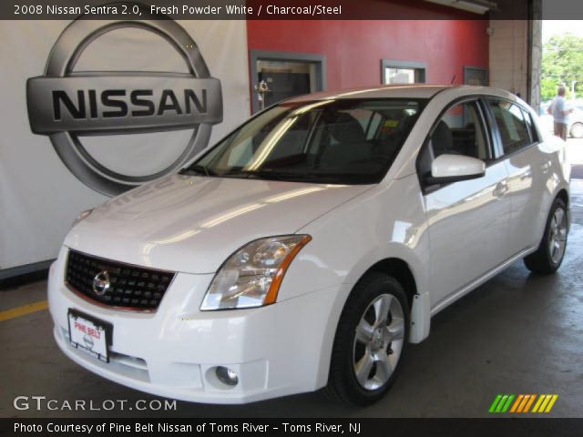 2008 Nissan Sentra 2.0 in Fresh Powder White