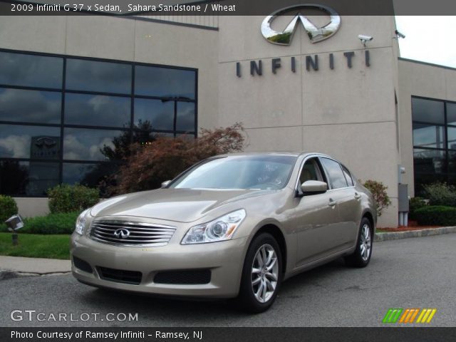 2009 Infiniti G 37 x Sedan in Sahara Sandstone