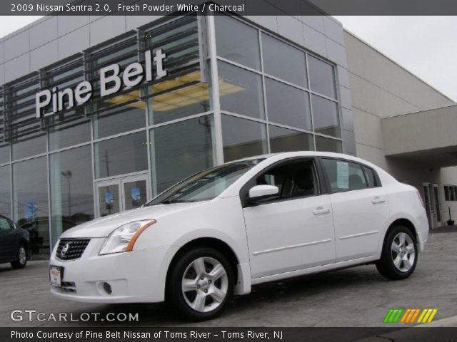 2009 Nissan Sentra 2.0 in Fresh Powder White