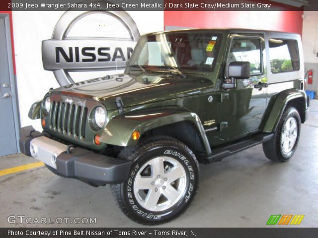 2009 Jeep Wrangler Sahara 4x4 in Jeep Green Metallic