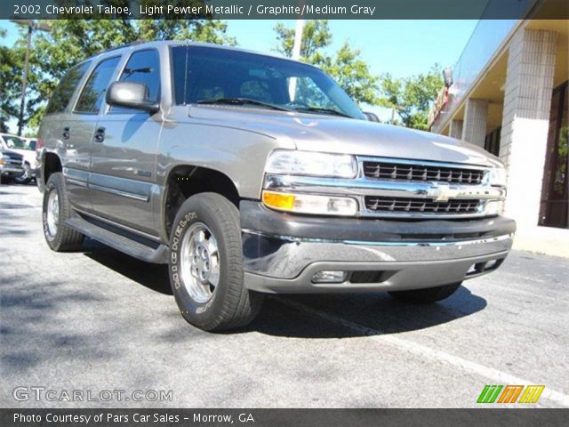 2002 Chevrolet Tahoe  in Light Pewter Metallic