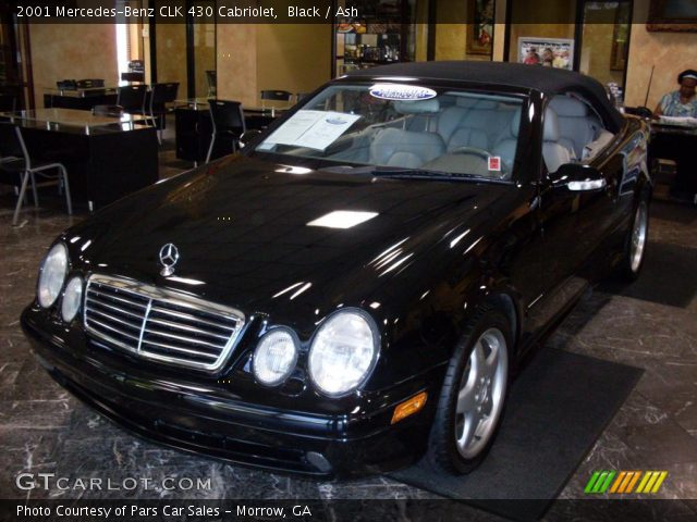2001 Mercedes-Benz CLK 430 Cabriolet in Black