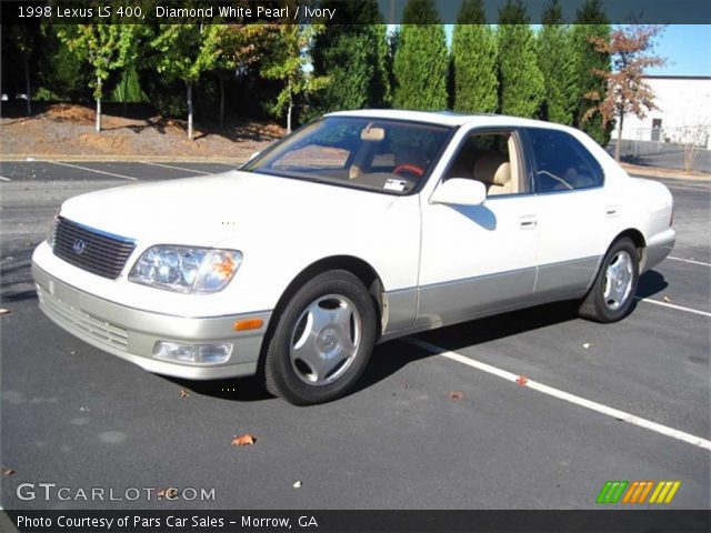 1998 Lexus LS 400 in Diamond White Pearl