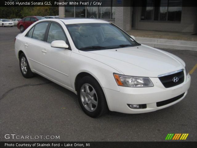 2006 Hyundai Sonata GLS in Powder White Pearl