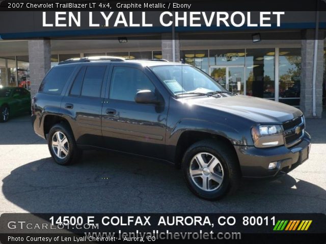 2007 Chevrolet TrailBlazer LT 4x4 in Graphite Metallic