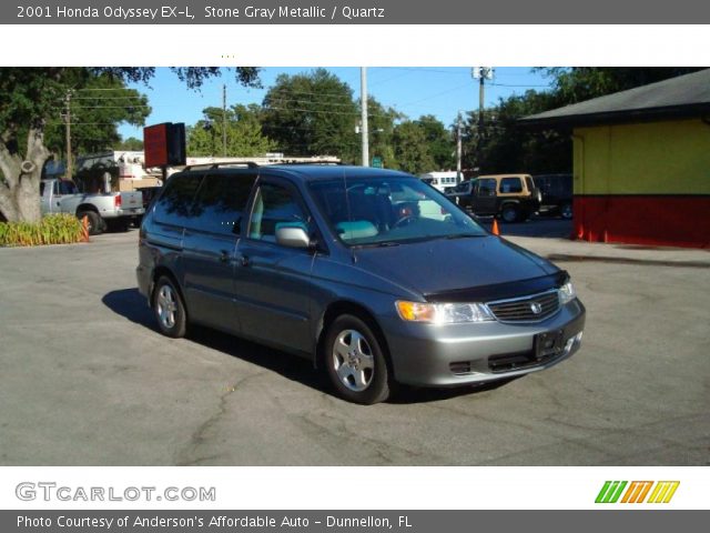 2001 Honda Odyssey EX-L in Stone Gray Metallic