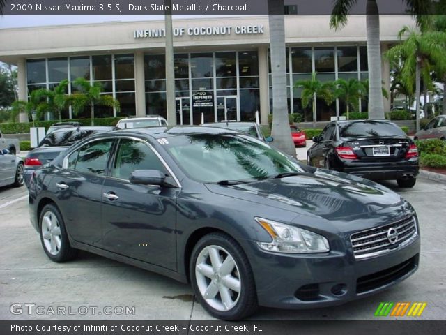 2009 Nissan Maxima 3.5 S in Dark Slate Metallic