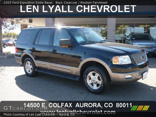 2003 Ford Expedition Eddie Bauer in Black Clearcoat