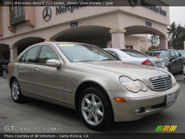 2002 Mercedes-Benz C 320 Sedan in Desert Silver Metallic