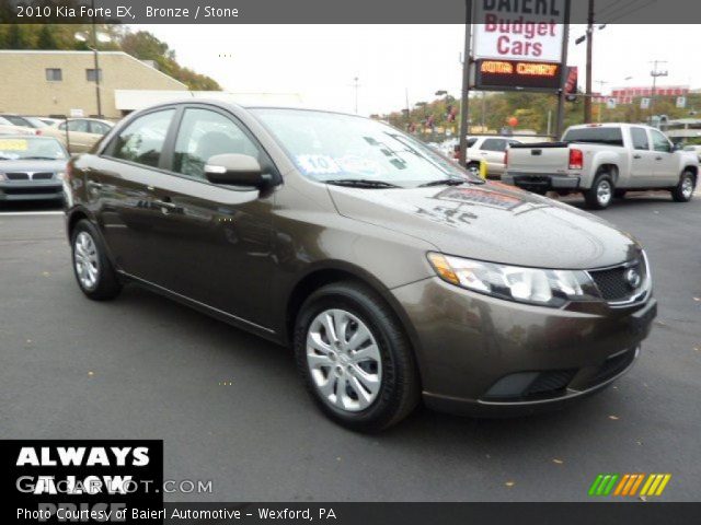 2010 Kia Forte EX in Bronze