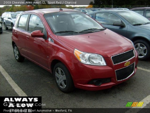 2009 Chevrolet Aveo Aveo5 LS in Sport Red