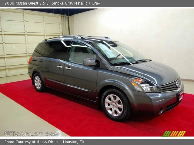 2008 Nissan Quest 3.5 S in Smoke Gray Metallic