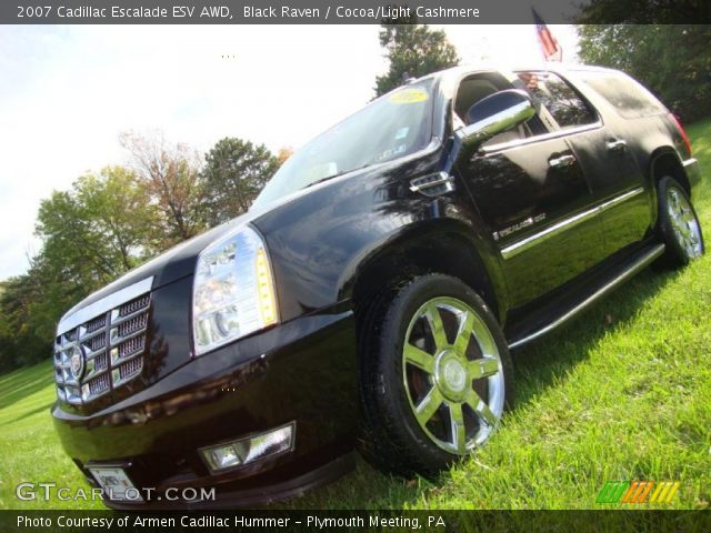 2007 Cadillac Escalade ESV AWD in Black Raven