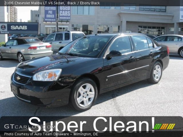 2006 Chevrolet Malibu LT V6 Sedan in Black